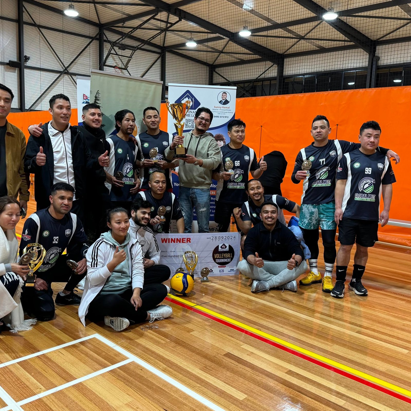 Global Meet team and student event